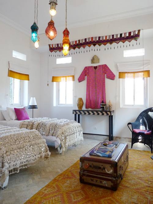 Decoración Estilo Marroquí en el Dormitorio - Ideas Casas