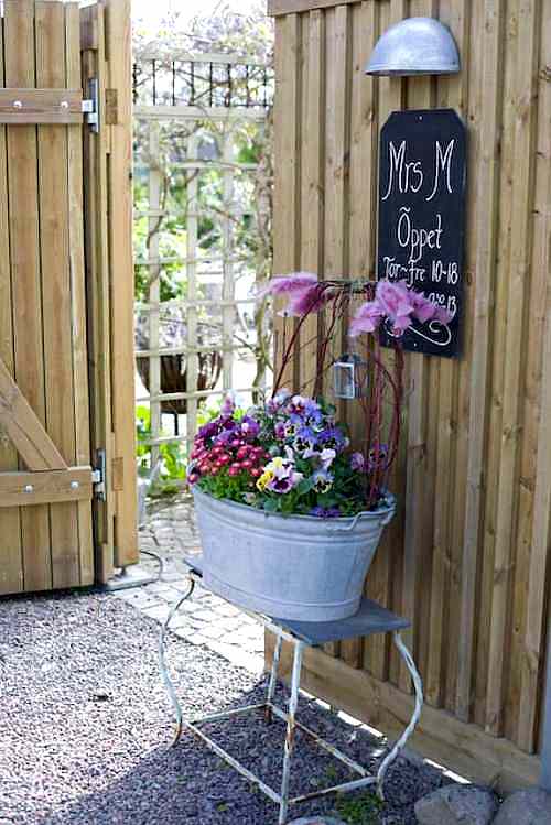 Decoracion jardin: tiestos y jarrones vintage y originales ideas ...