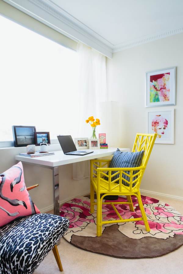 decorar con color un despacho u oficina