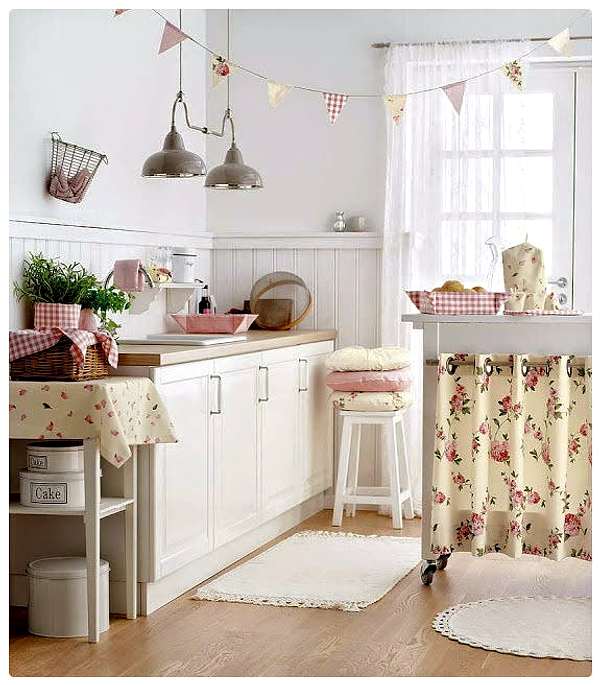 Devuelve el Encanto a la Cocina con Textiles - Ideas Casas